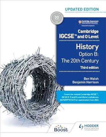 Cambridge IGCSE and O Level History 3rd Edition: Option B: The 20th century