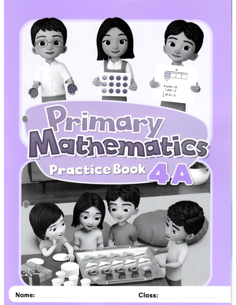 Primary Mathematics Practice Book 4A