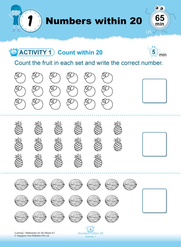 SAP LEARNING+ MATHEMATICS by the minute Kindergarten 2 - Image 4
