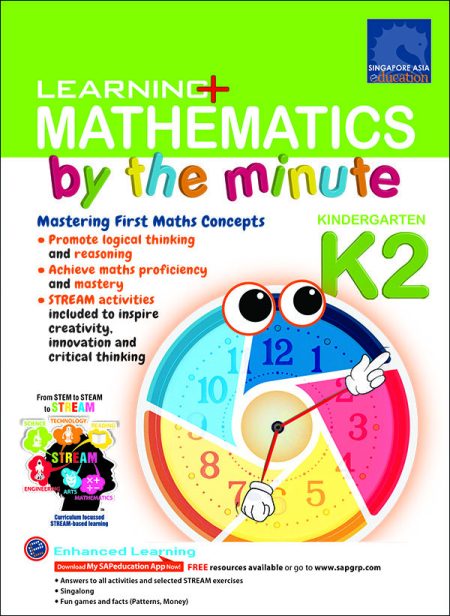 SAP LEARNING+ MATHEMATICS by the minute Kindergarten 2