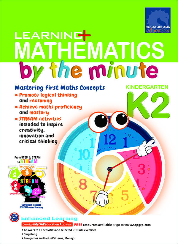 SAP LEARNING+ MATHEMATICS by the minute Kindergarten 2