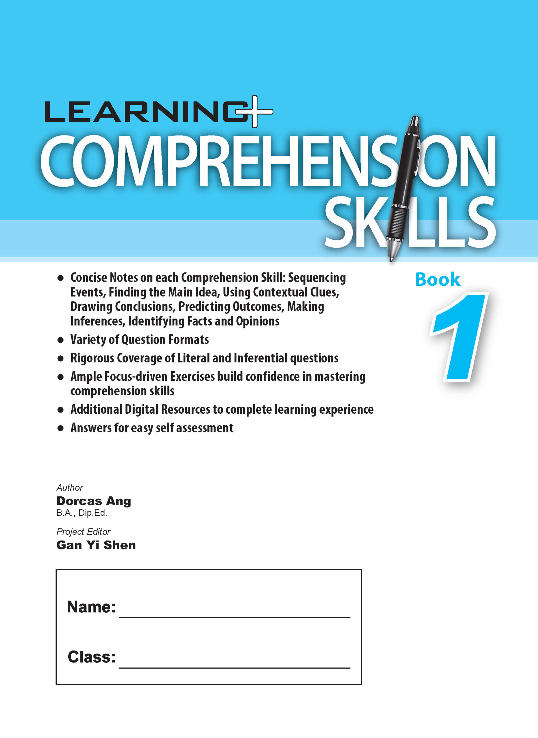 Learning+ English Comprehension Skills Book 1 - Image 2