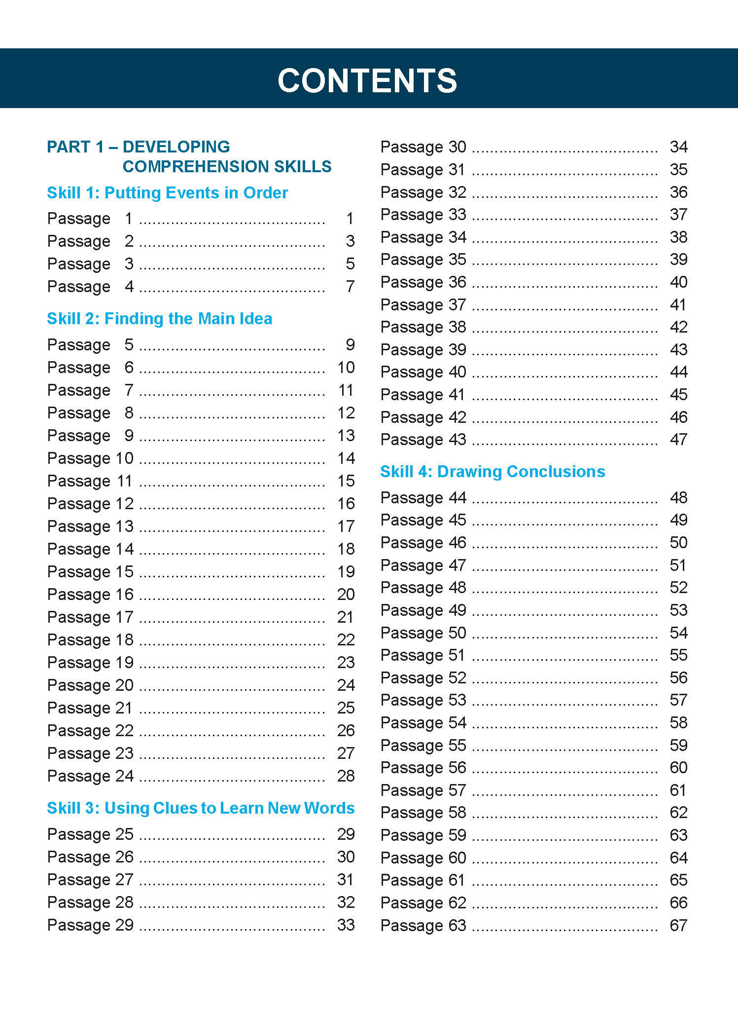 Learning+ English Comprehension Skills Book 1 - Image 4