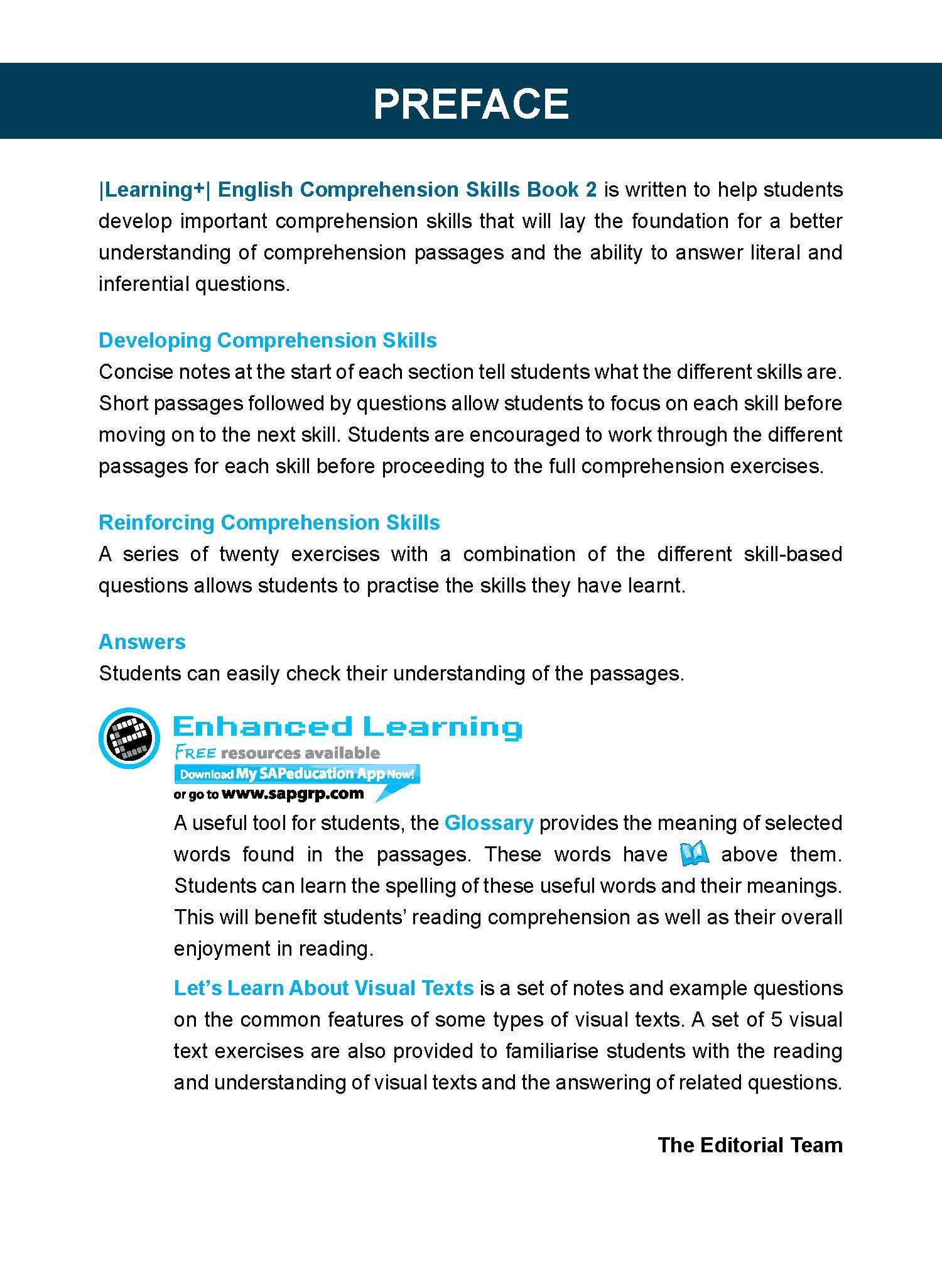 Learning+ English Comprehension Skills Book 2 - Image 3