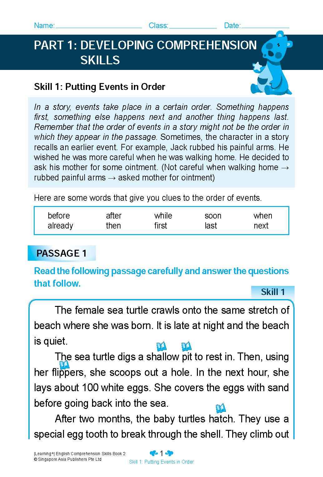 Learning+ English Comprehension Skills Book 2 - Image 6