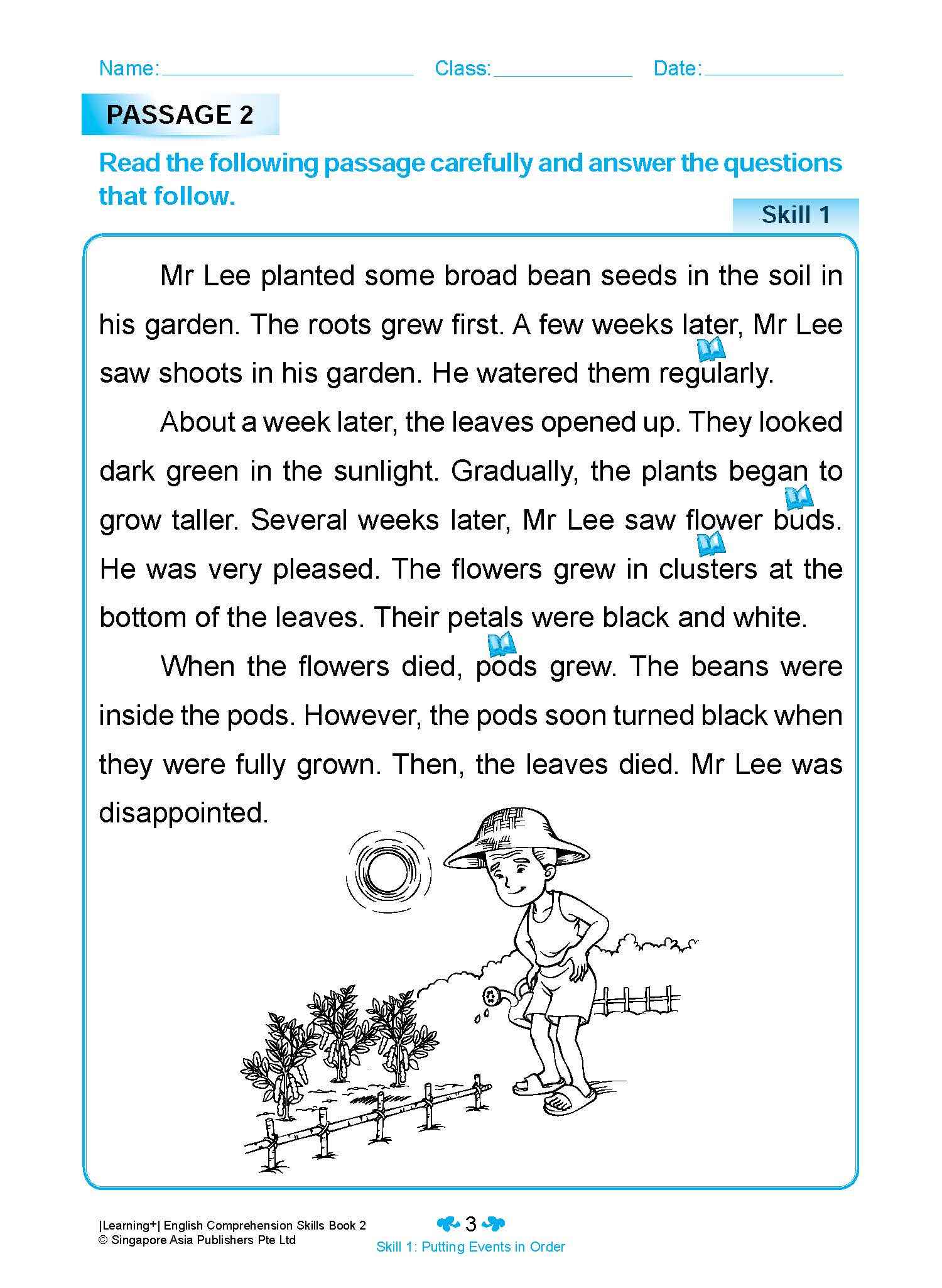 Learning+ English Comprehension Skills Book 2 - Image 8