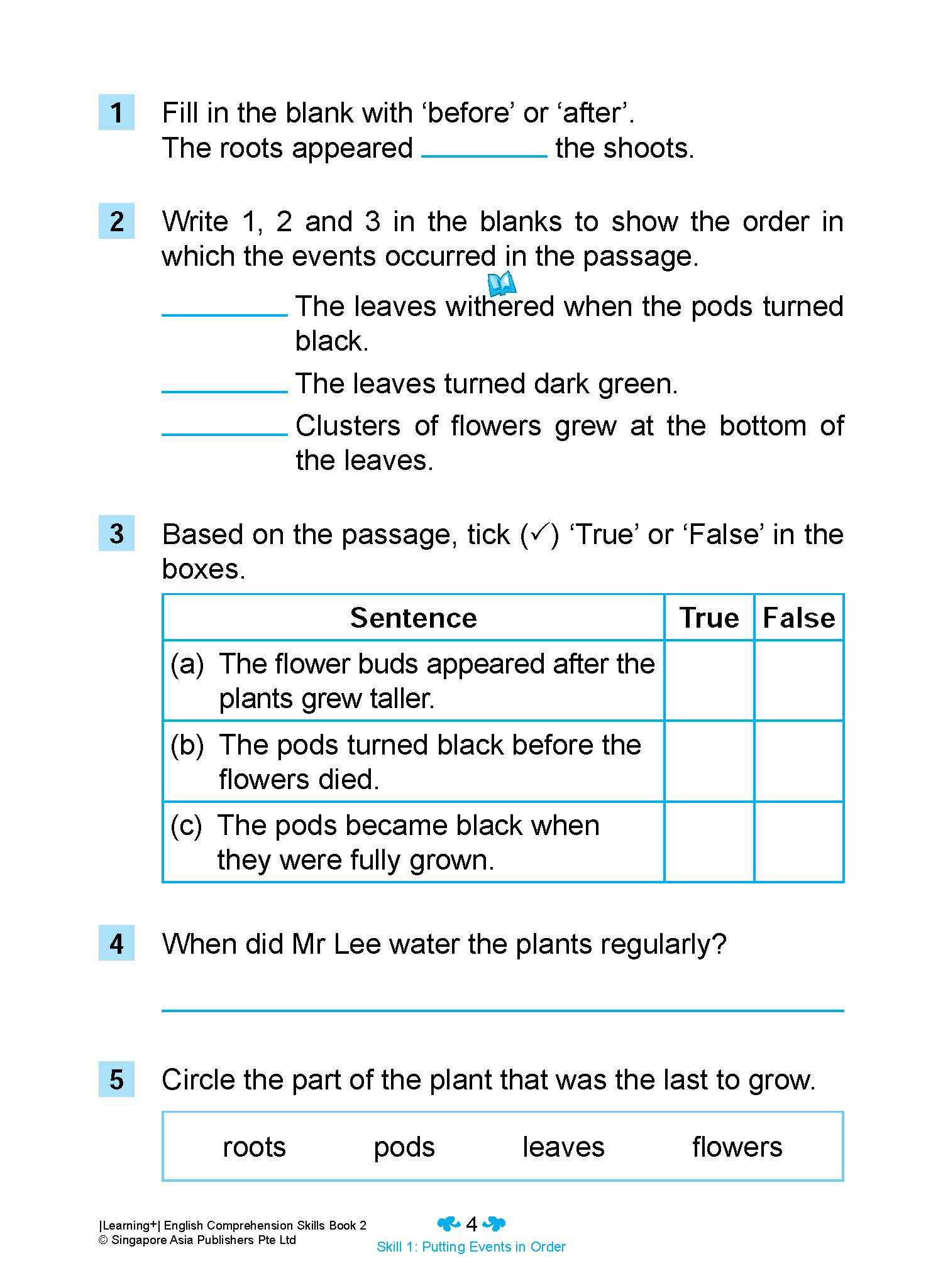 Learning+ English Comprehension Skills Book 2 - Image 9