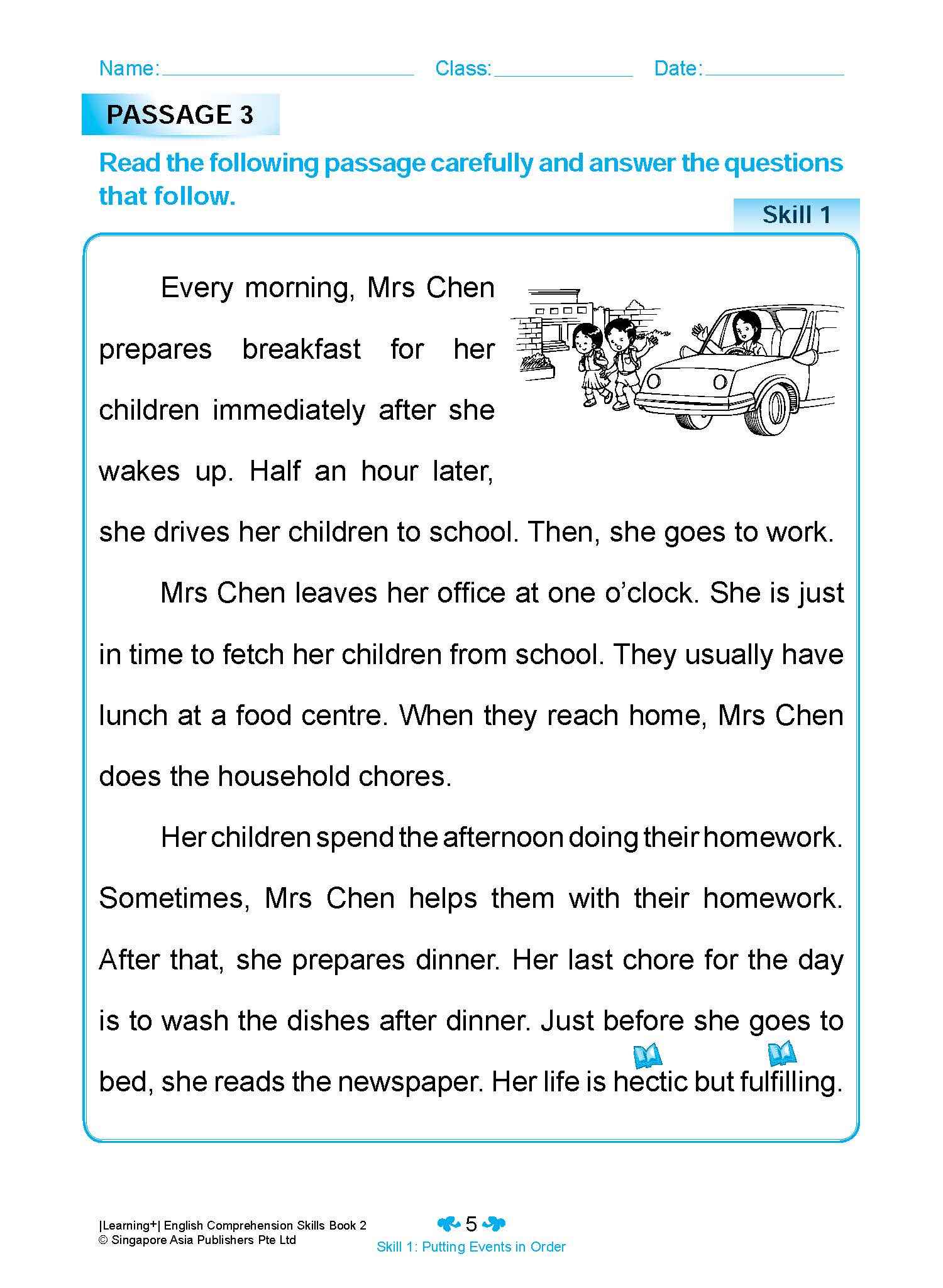 Learning+ English Comprehension Skills Book 2 - Image 10
