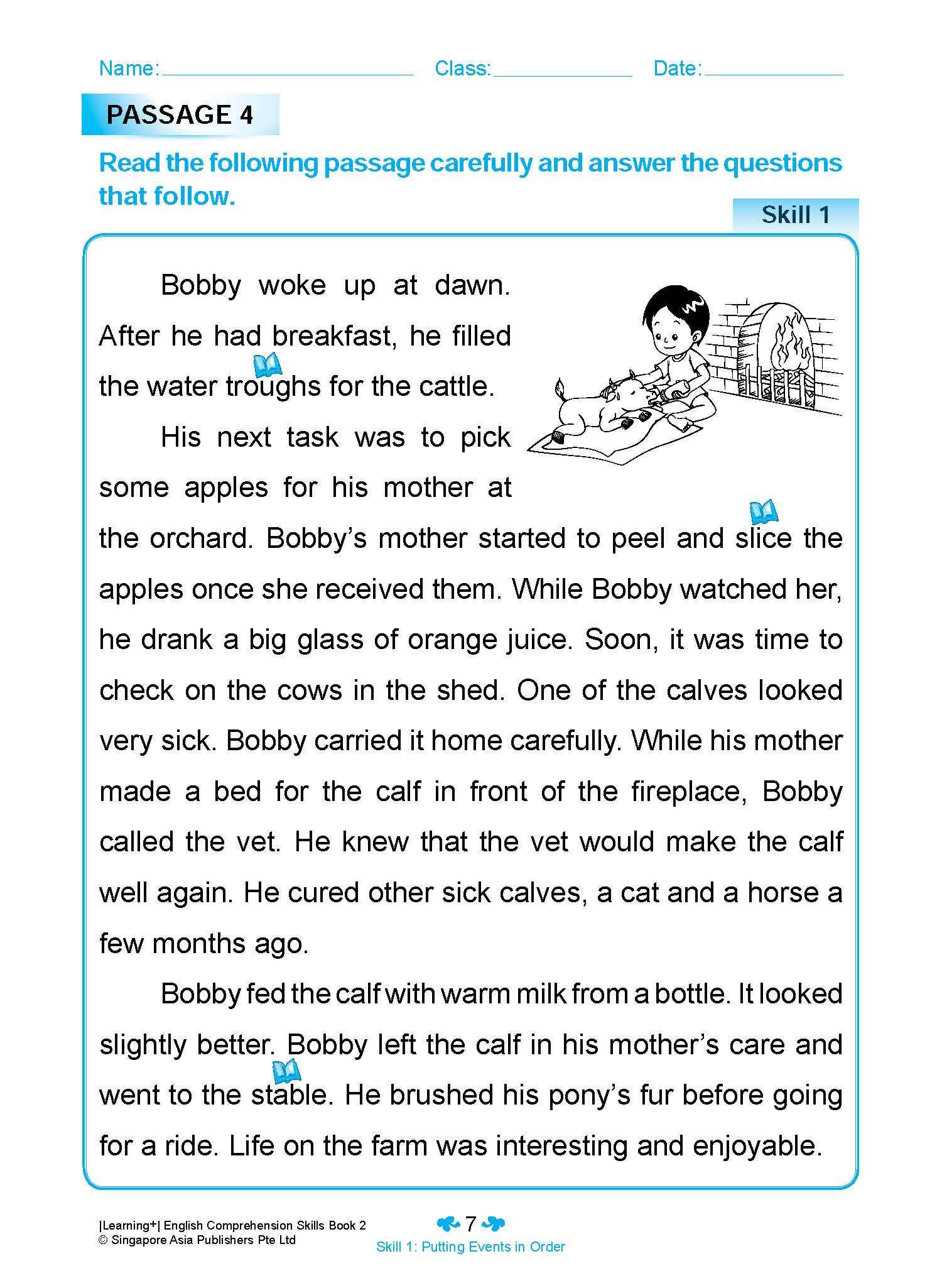 Learning+ English Comprehension Skills Book 2 - Image 12
