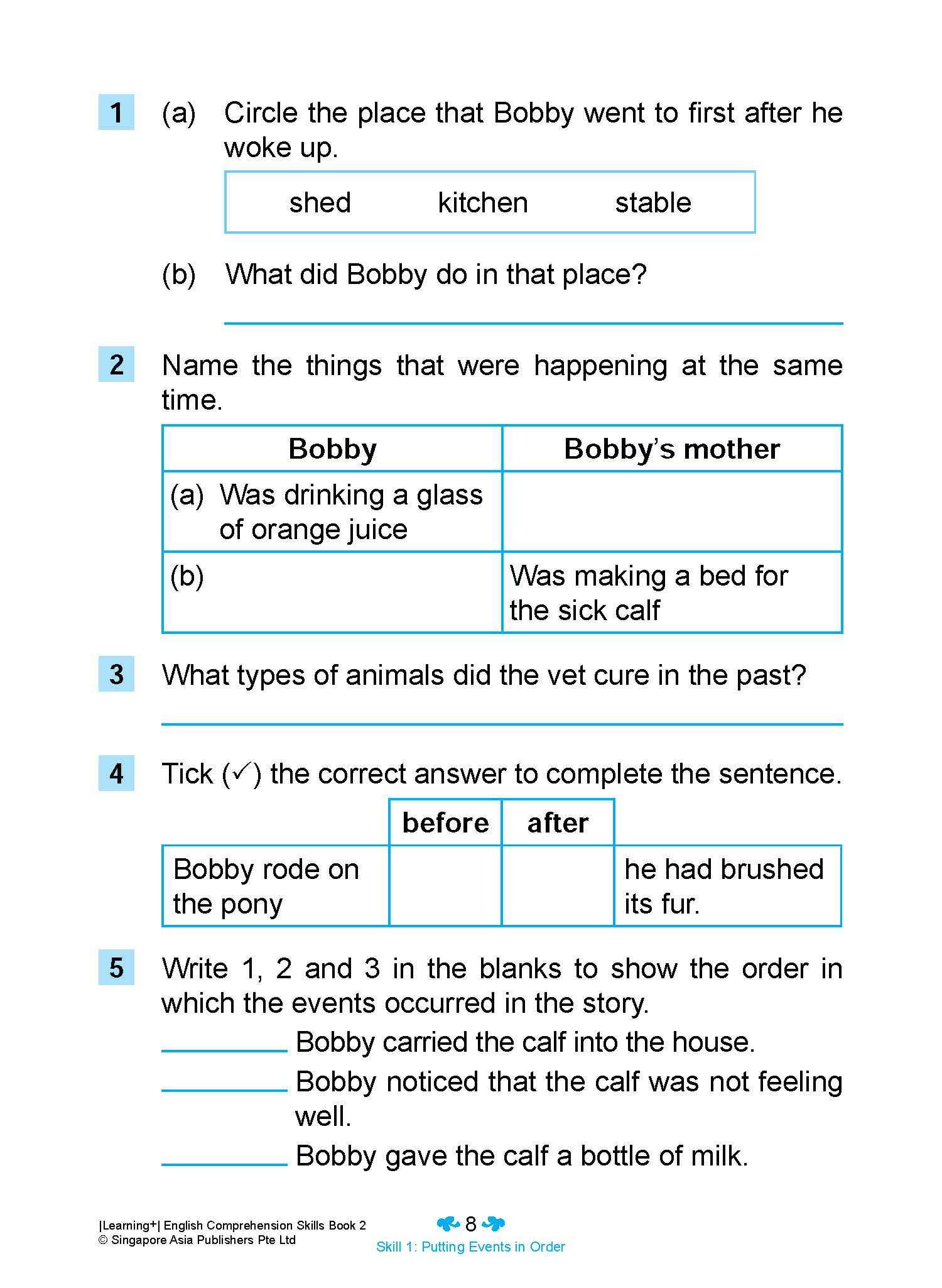 Learning+ English Comprehension Skills Book 2 - Image 13