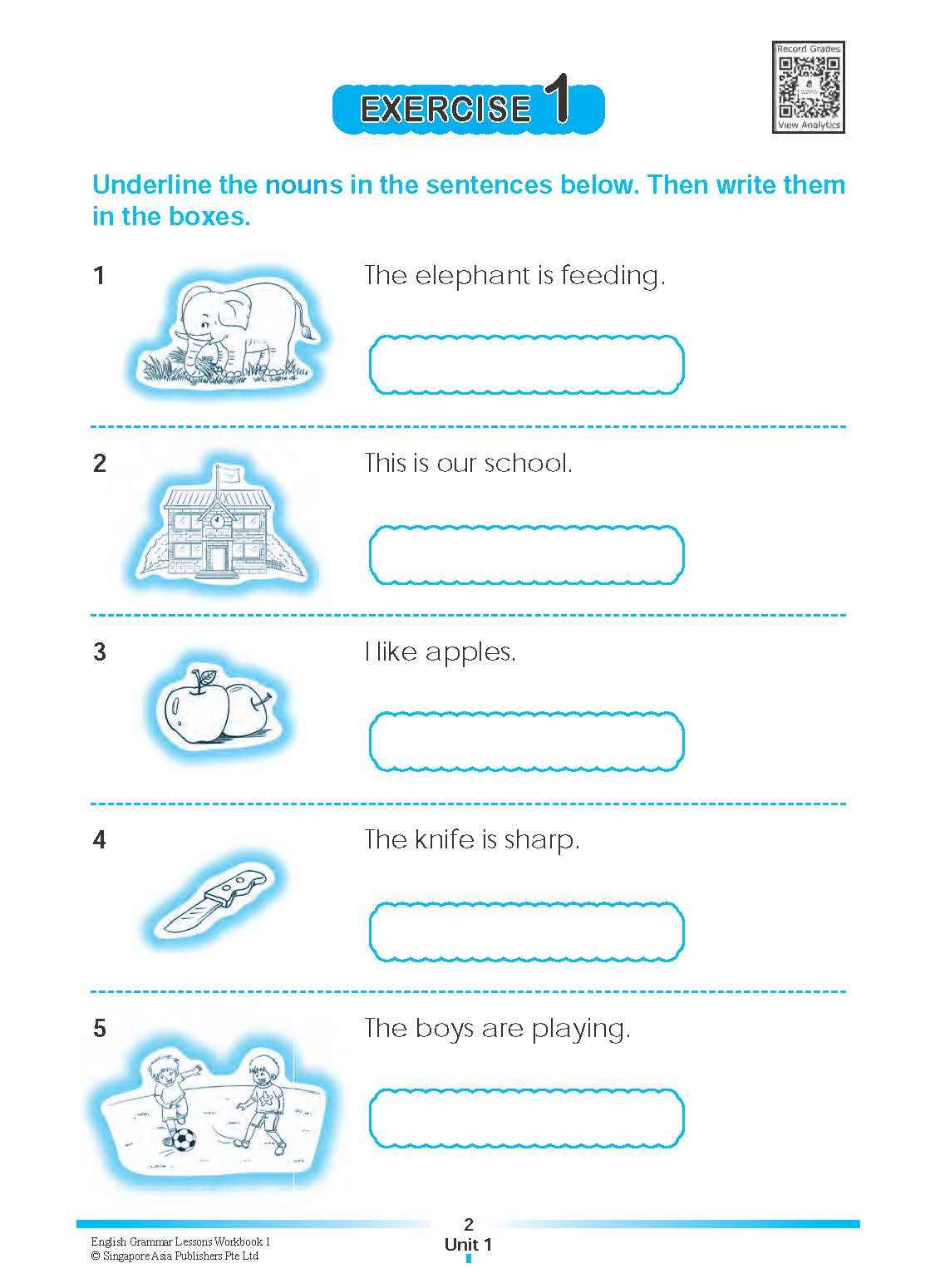 English Grammar Lessons Workbook 1 - Image 5