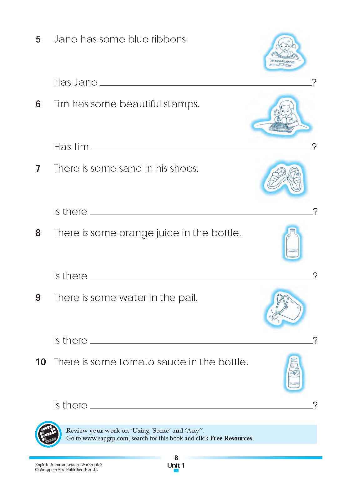English Grammar Lessons Workbook 2 - Image 11