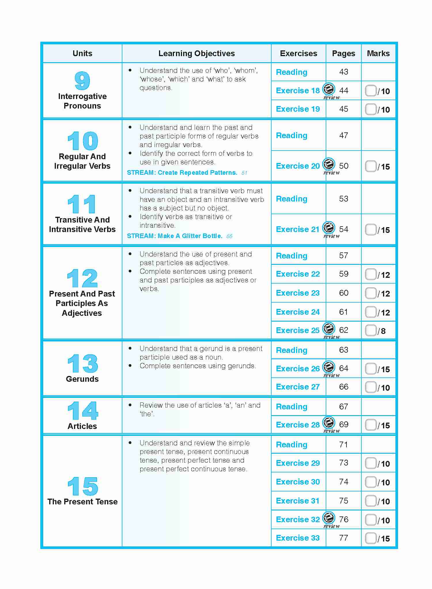 English Grammar Lessons Workbook 5 - Image 3