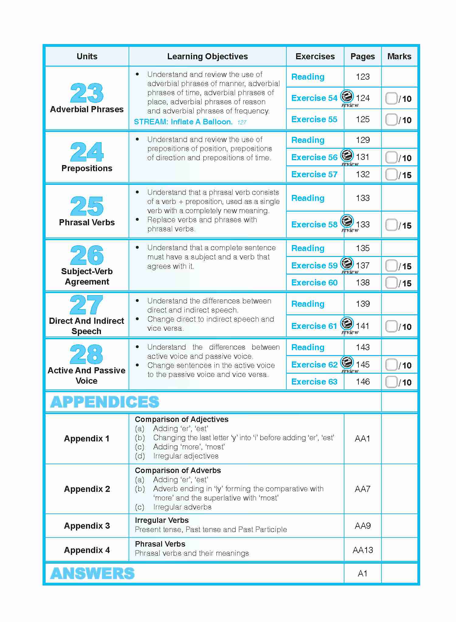 English Grammar Lessons Workbook 5 - Image 5