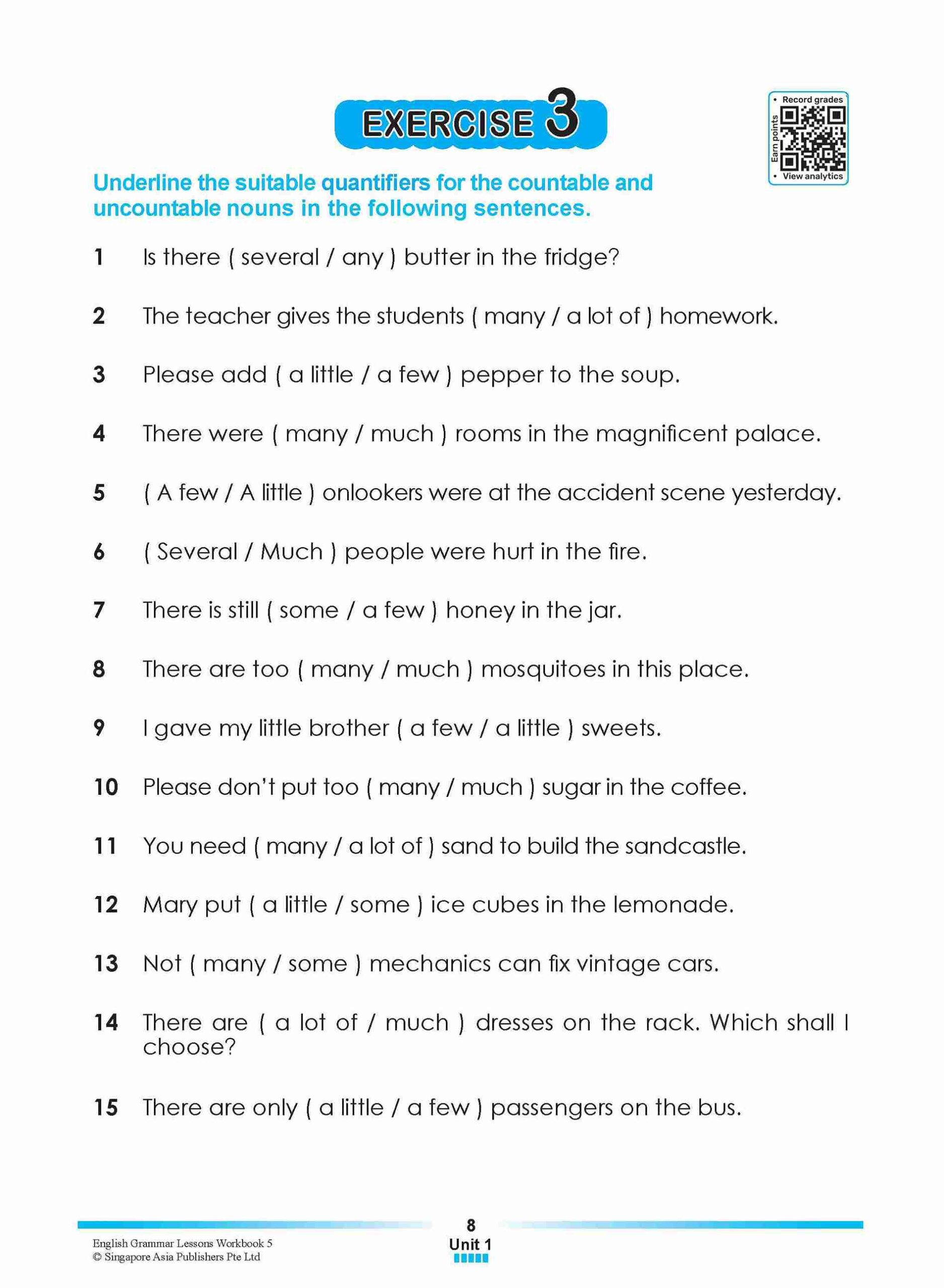 English Grammar Lessons Workbook 5 - Image 13
