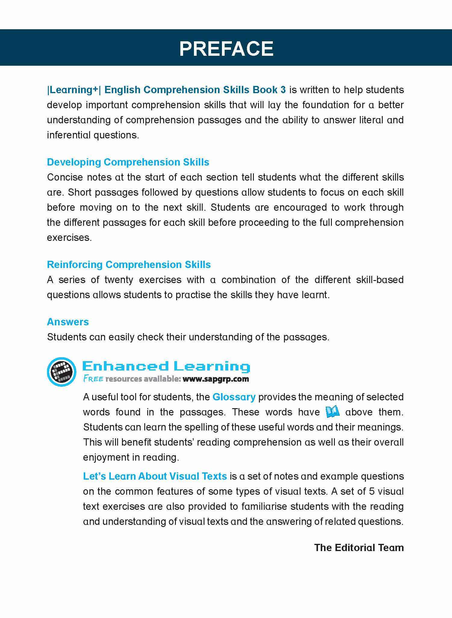 Learning+ English Comprehension Skills Book 3 - Image 2