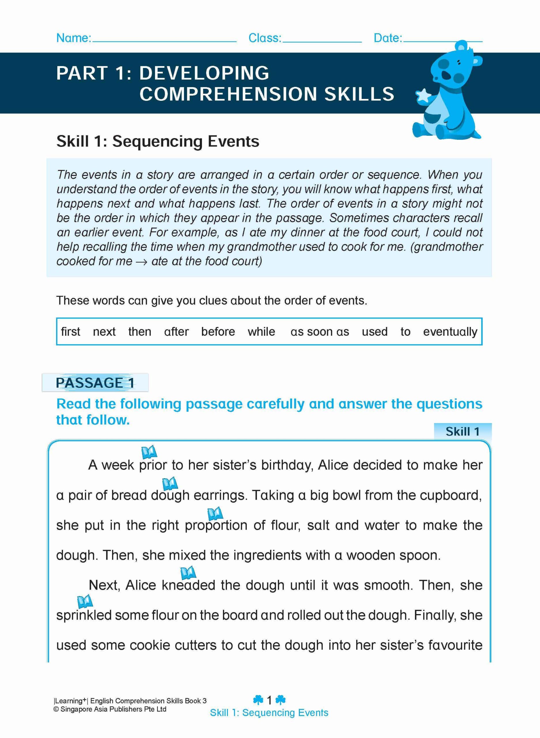 Learning+ English Comprehension Skills Book 3 - Image 5