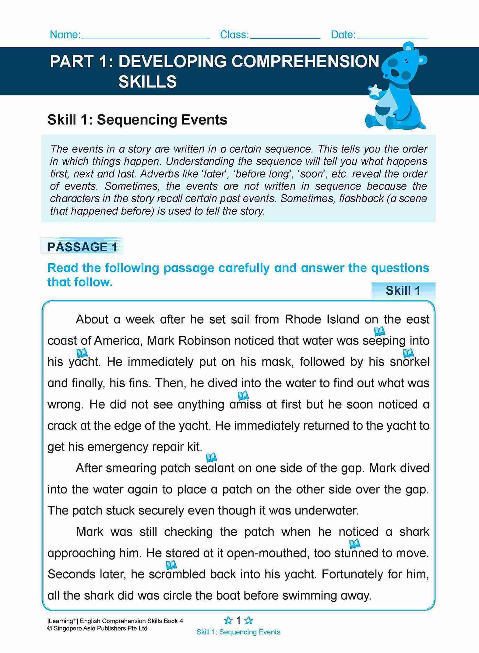 Learning+ English Comprehension Skills Book 4 - Image 5