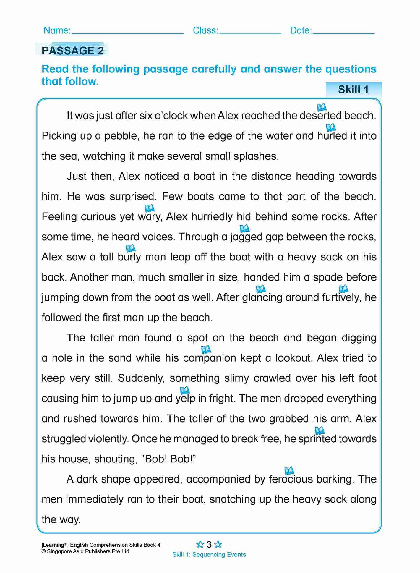 Learning+ English Comprehension Skills Book 4 - Image 7