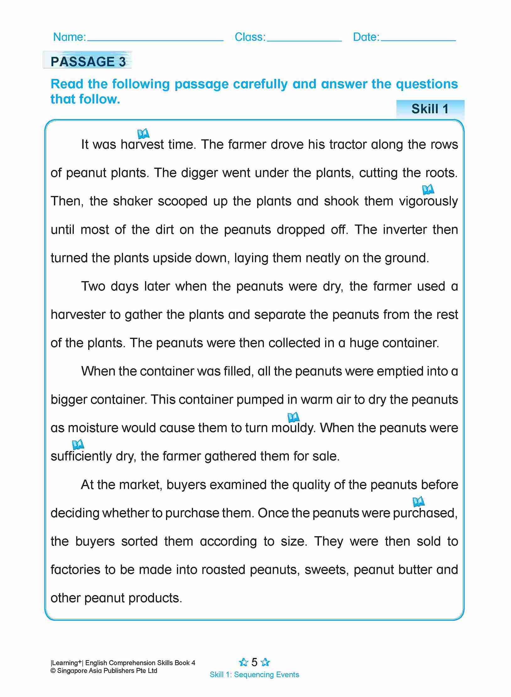 Learning+ English Comprehension Skills Book 4 - Image 9
