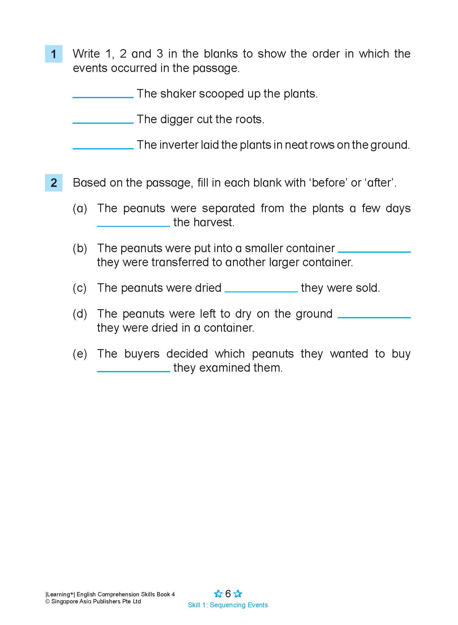 Learning+ English Comprehension Skills Book 4 - Image 10