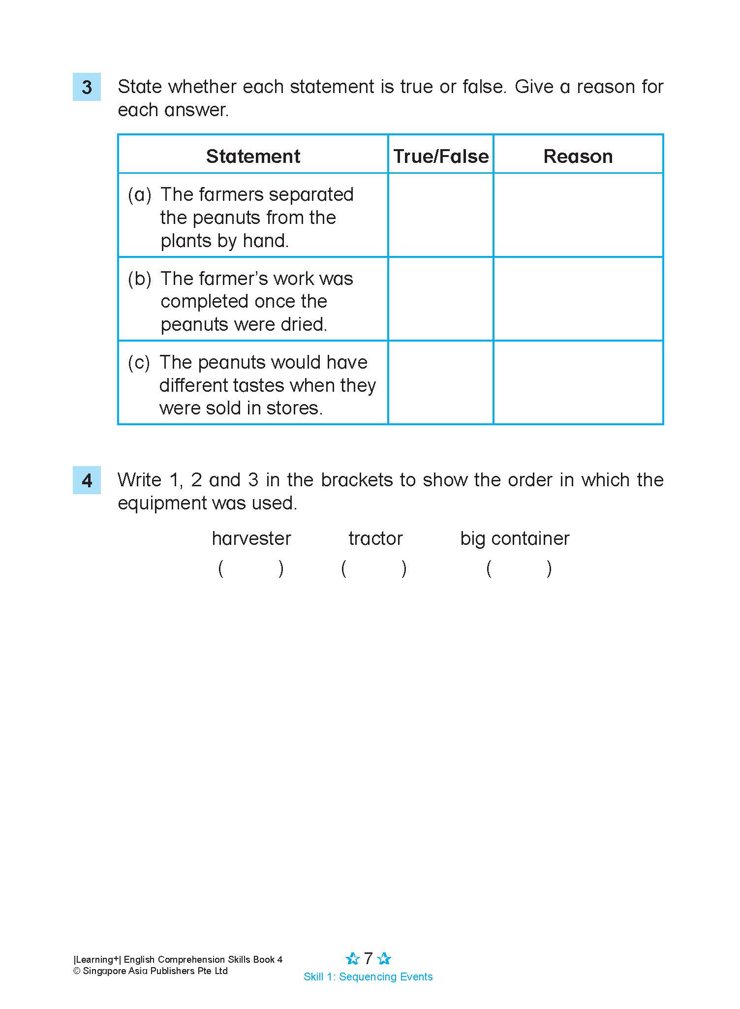 Learning+ English Comprehension Skills Book 4 - Image 11