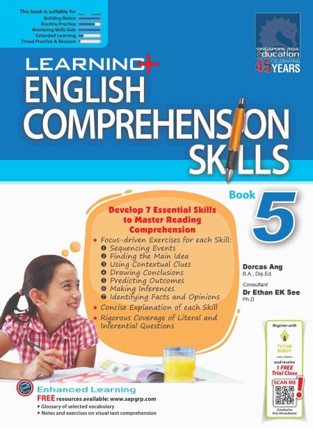 Learning+ English Comprehension Skills Book 5