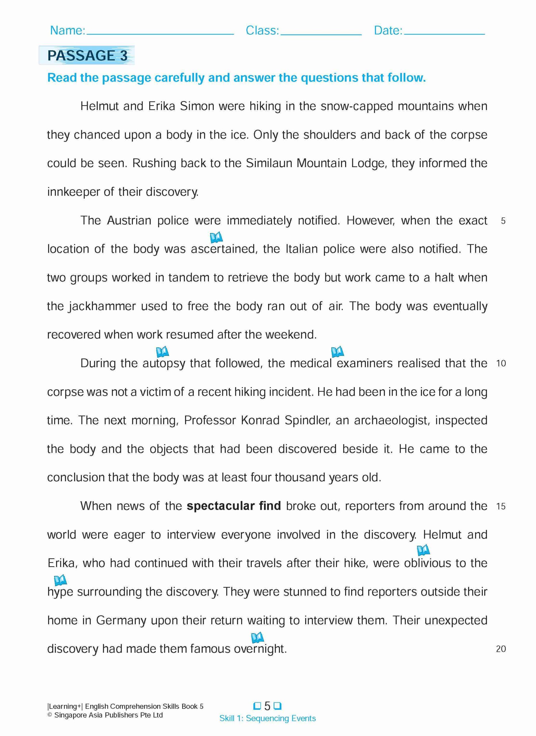 Learning+ English Comprehension Skills Book 5 - Image 9