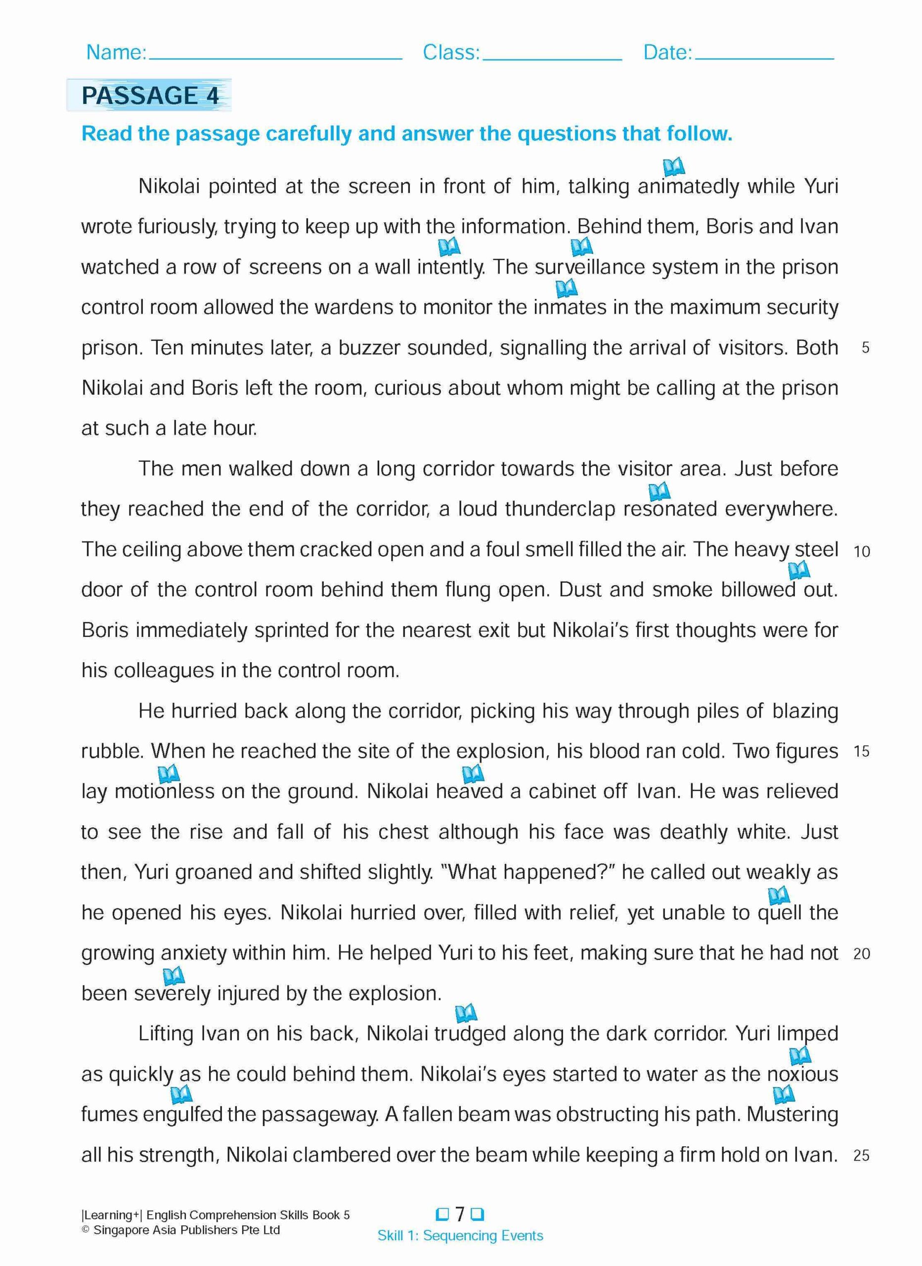 Learning+ English Comprehension Skills Book 5 - Image 11