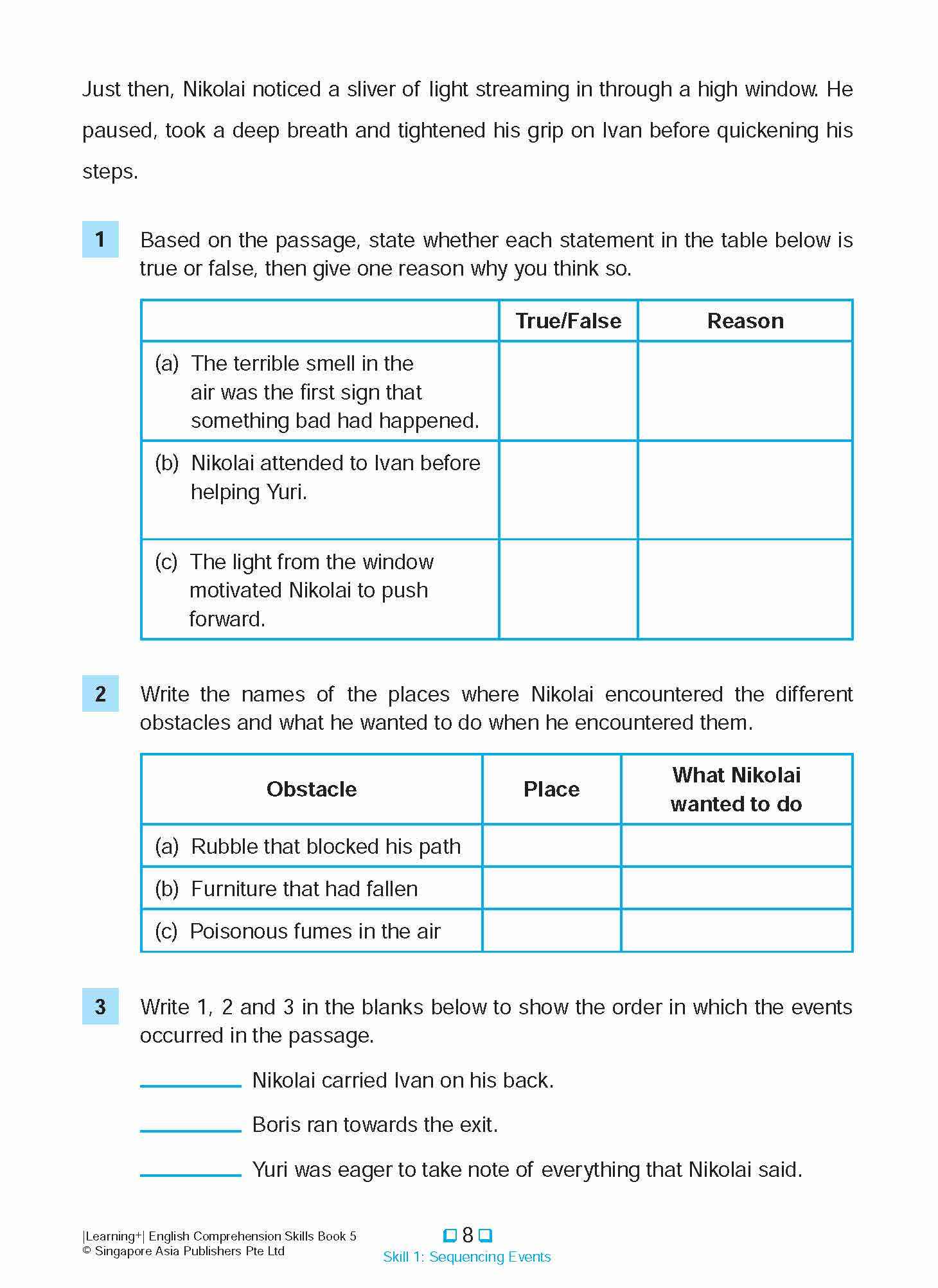 Learning+ English Comprehension Skills Book 5 - Image 12