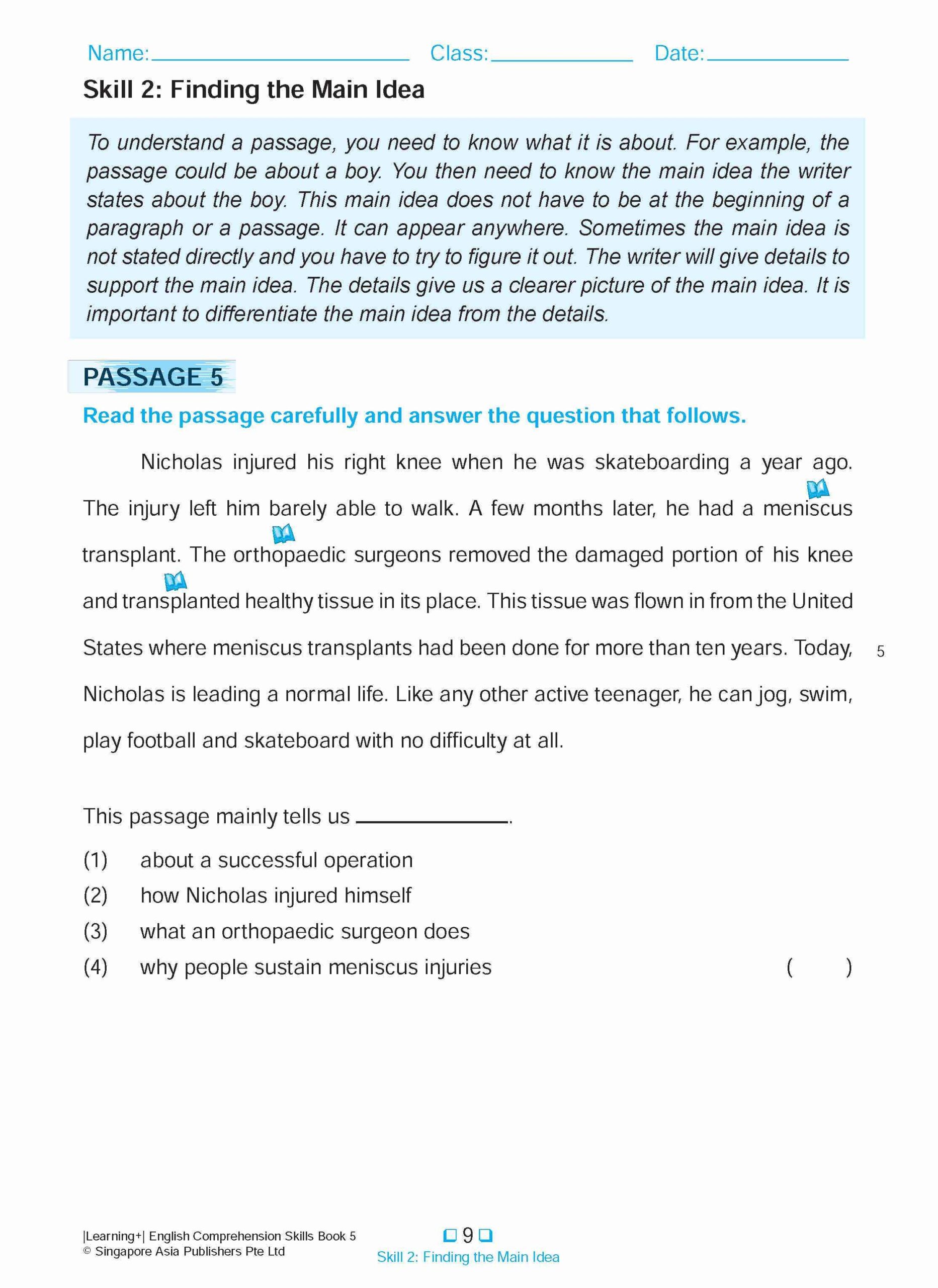 Learning+ English Comprehension Skills Book 5 - Image 13