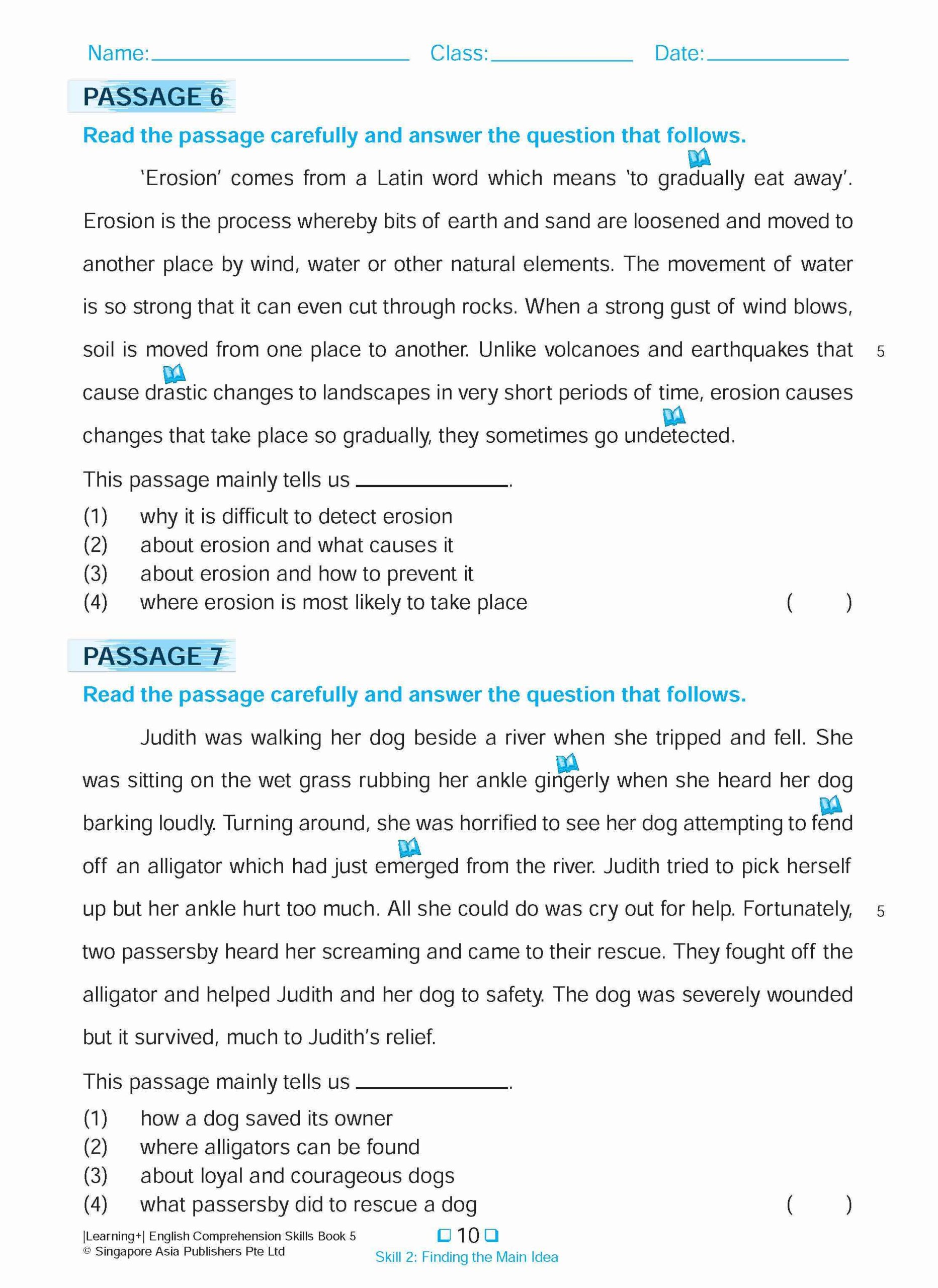 Learning+ English Comprehension Skills Book 5 - Image 14