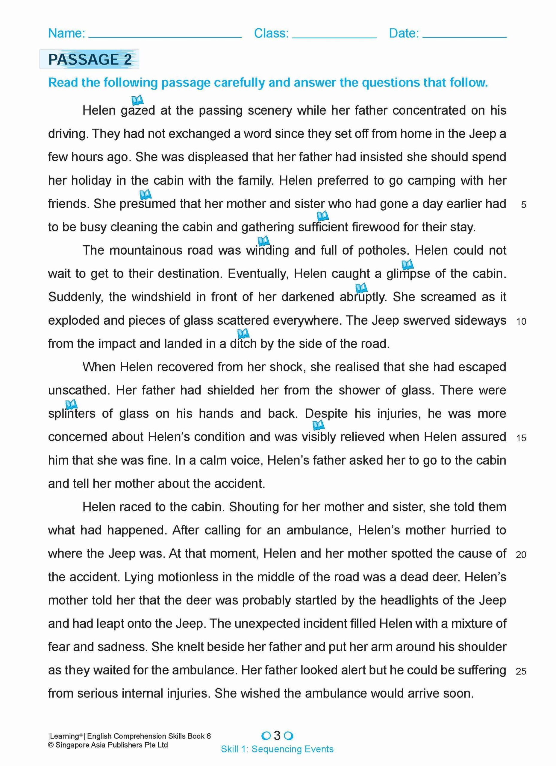 Learning+ English Comprehension Skills Book 6 - Image 7