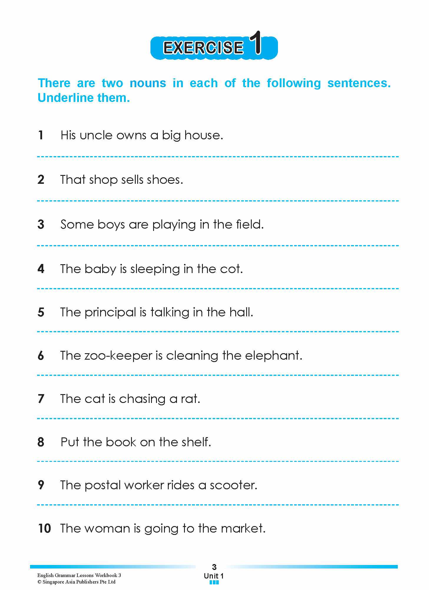 English Grammar Lessons Workbook 3 - Image 10