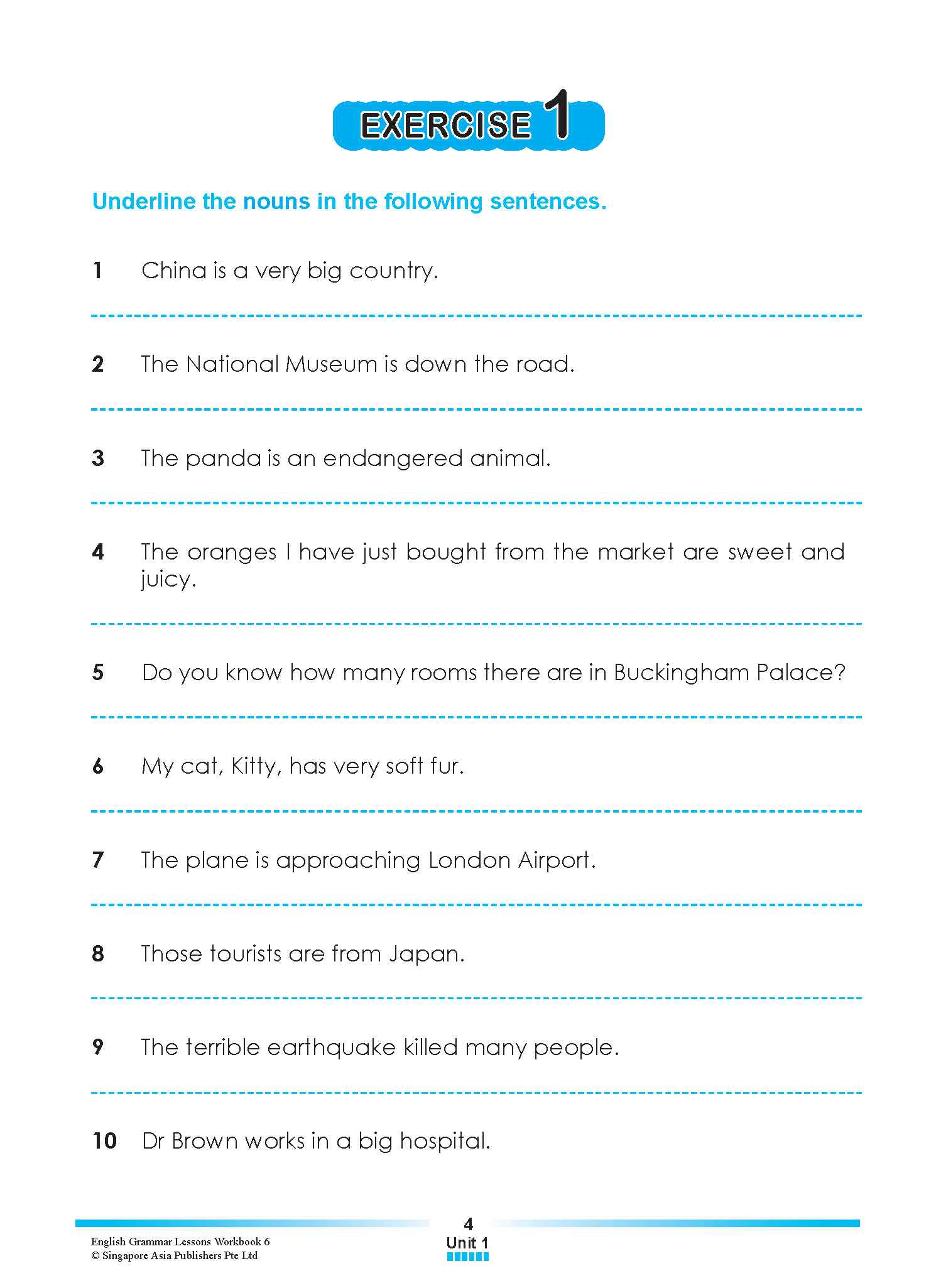 English Grammar Lessons Workbook 6 - Image 9