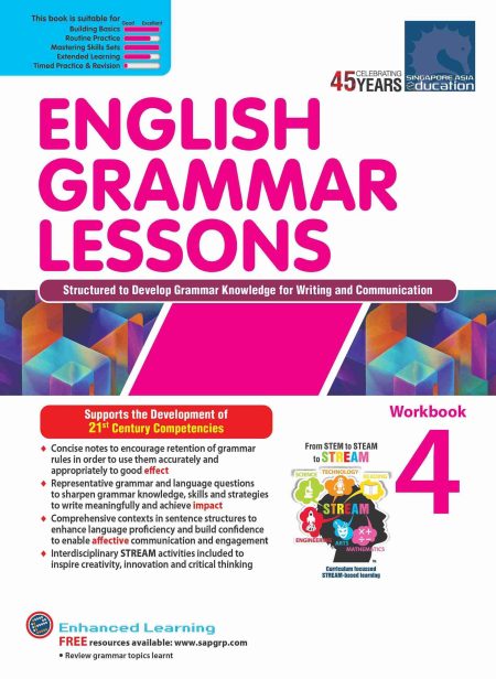 English Grammar Lessons Workbook 4