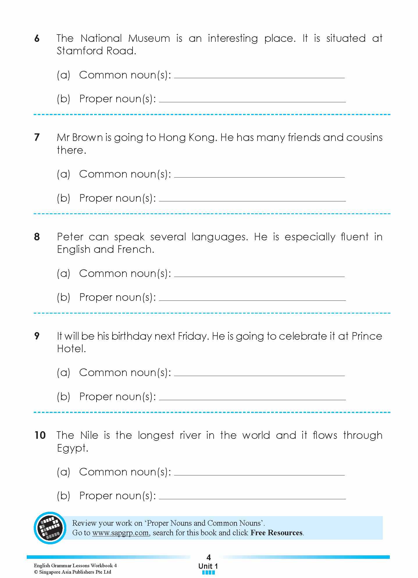 English Grammar Lessons Workbook 4 - Image 9