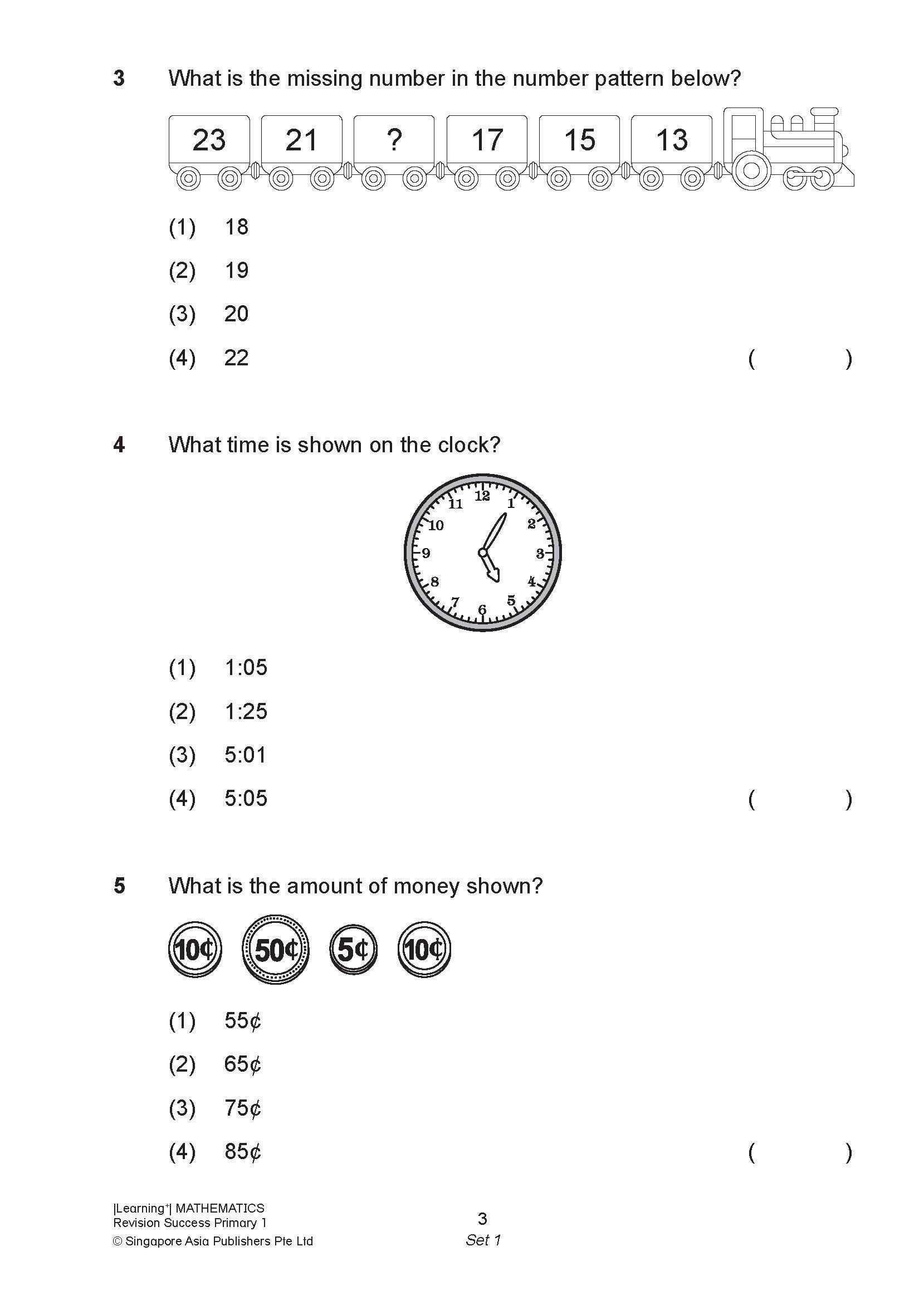 Learning+ Mathematics Revision Success Primary 1 - Image 6